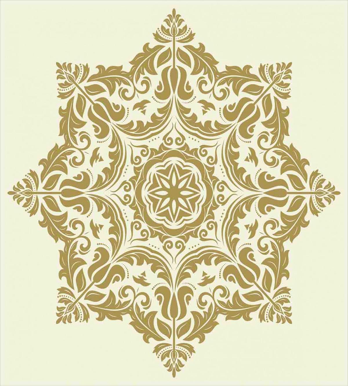 Classical Flower Motif — Pattern