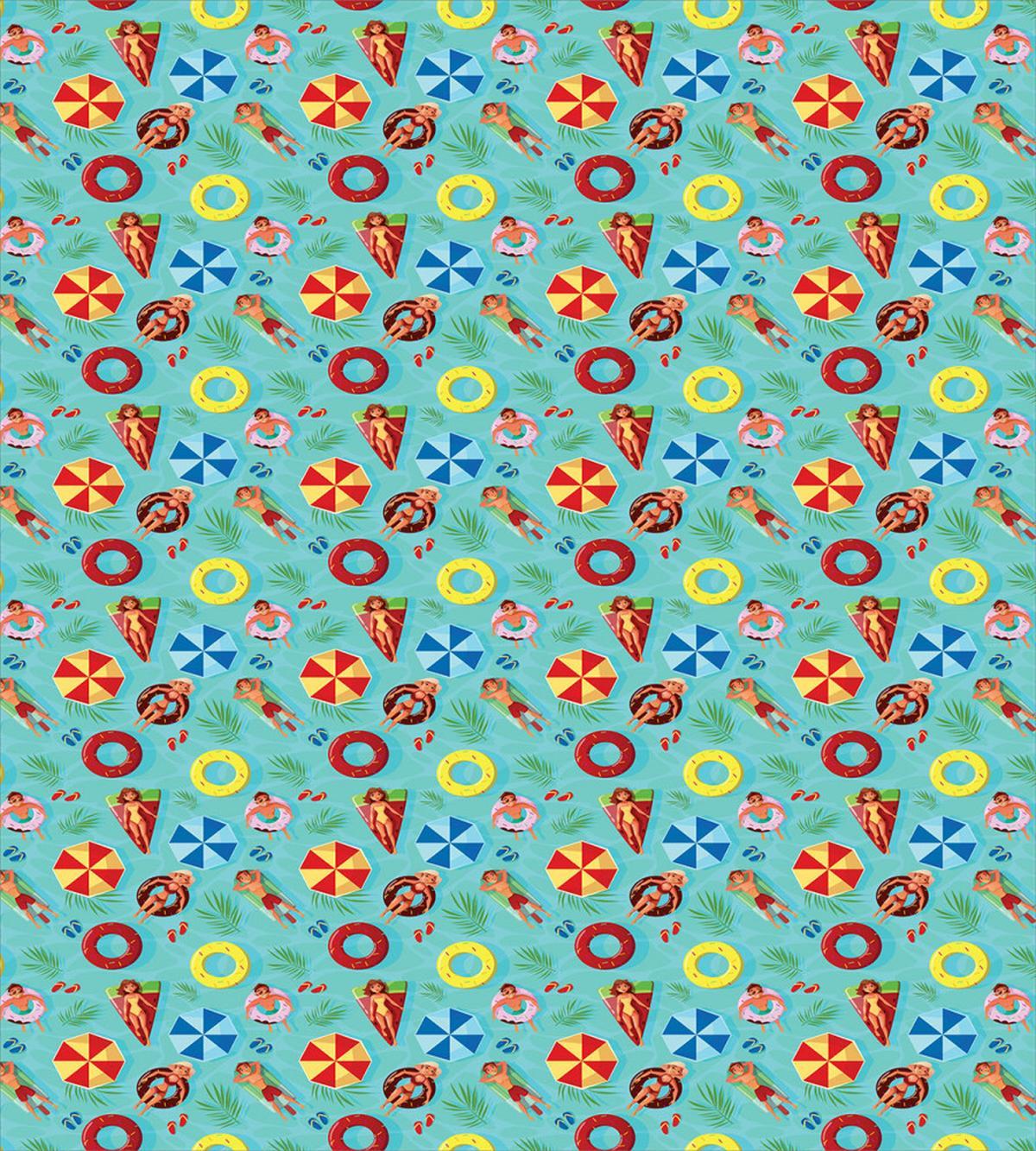 Funny Swim Float Rubbers — Pattern