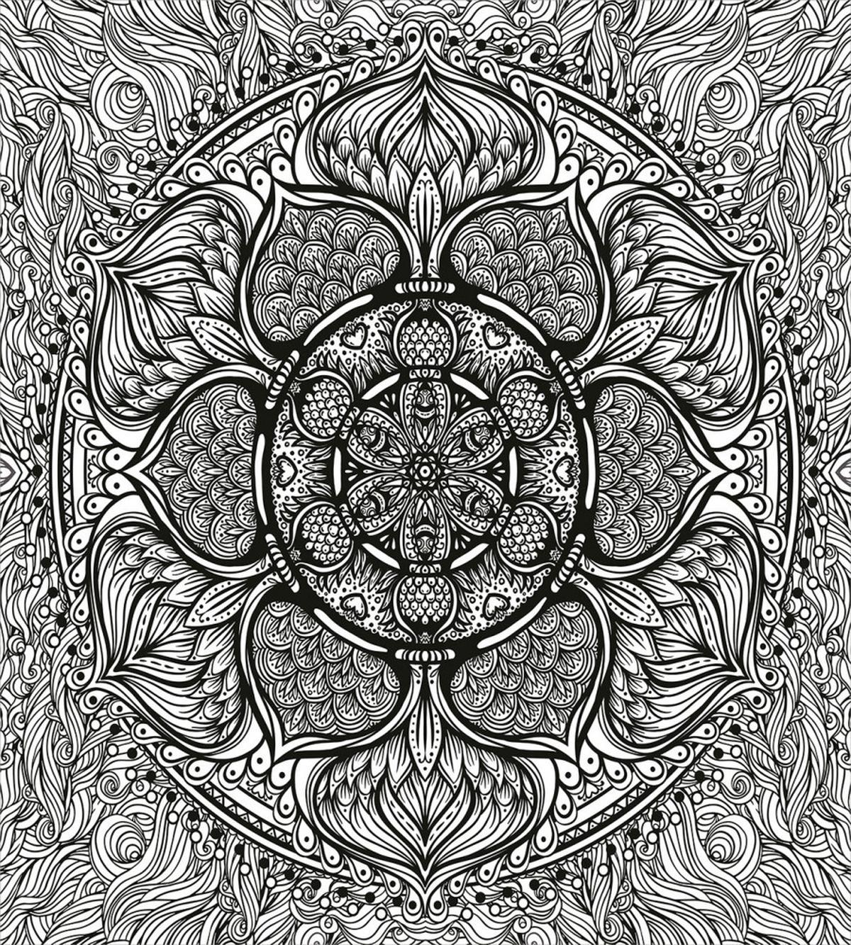 Mandala Inspired Native — Pattern