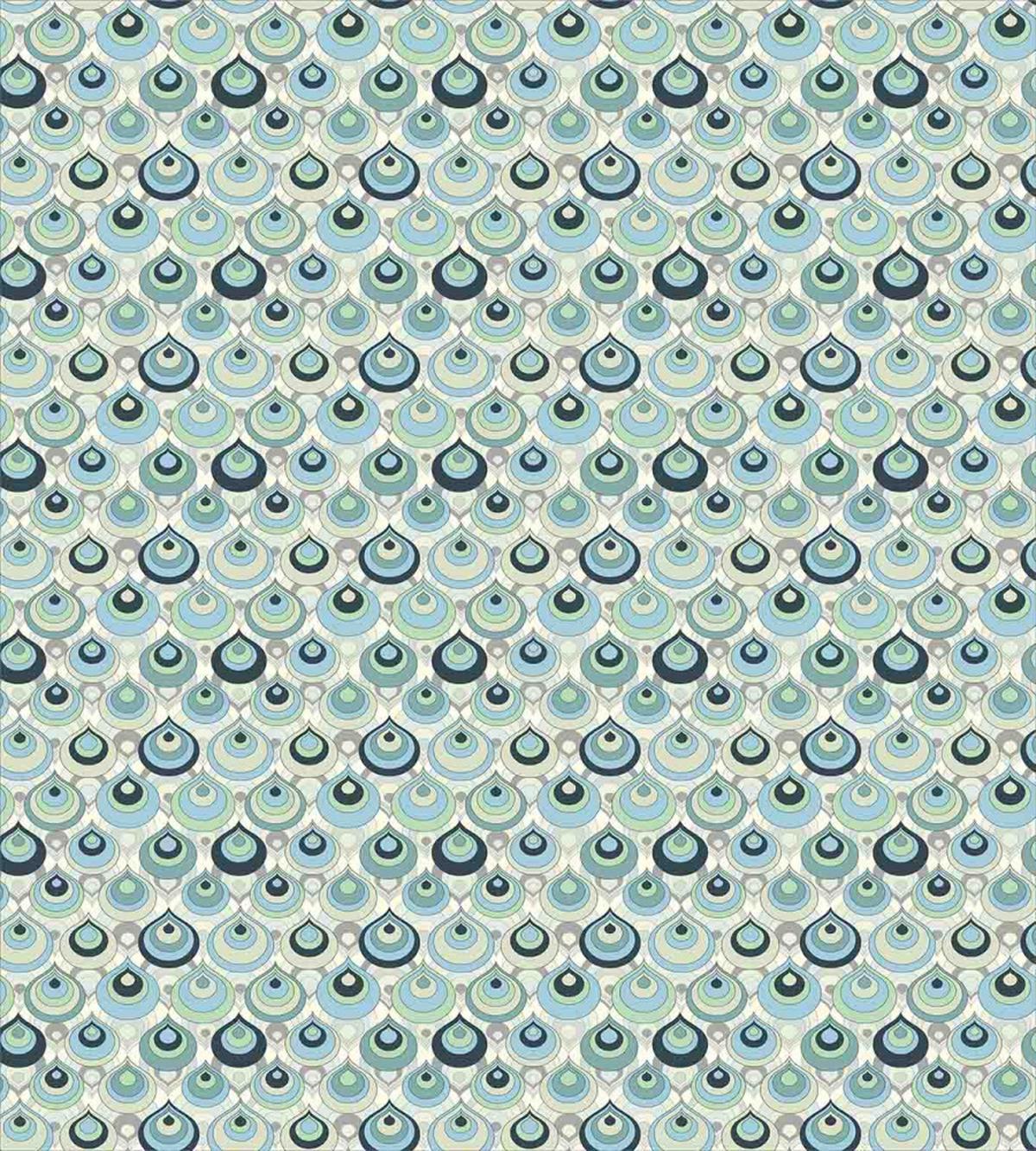 Pastel Teardrop Design — Pattern