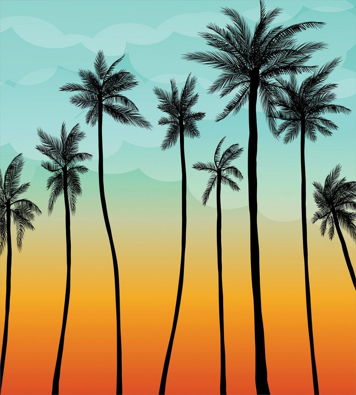 Ombre Effect Landscape — Pattern