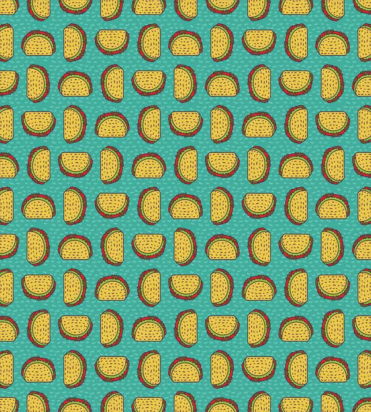 Mexican Dish with Tortillas — Pattern