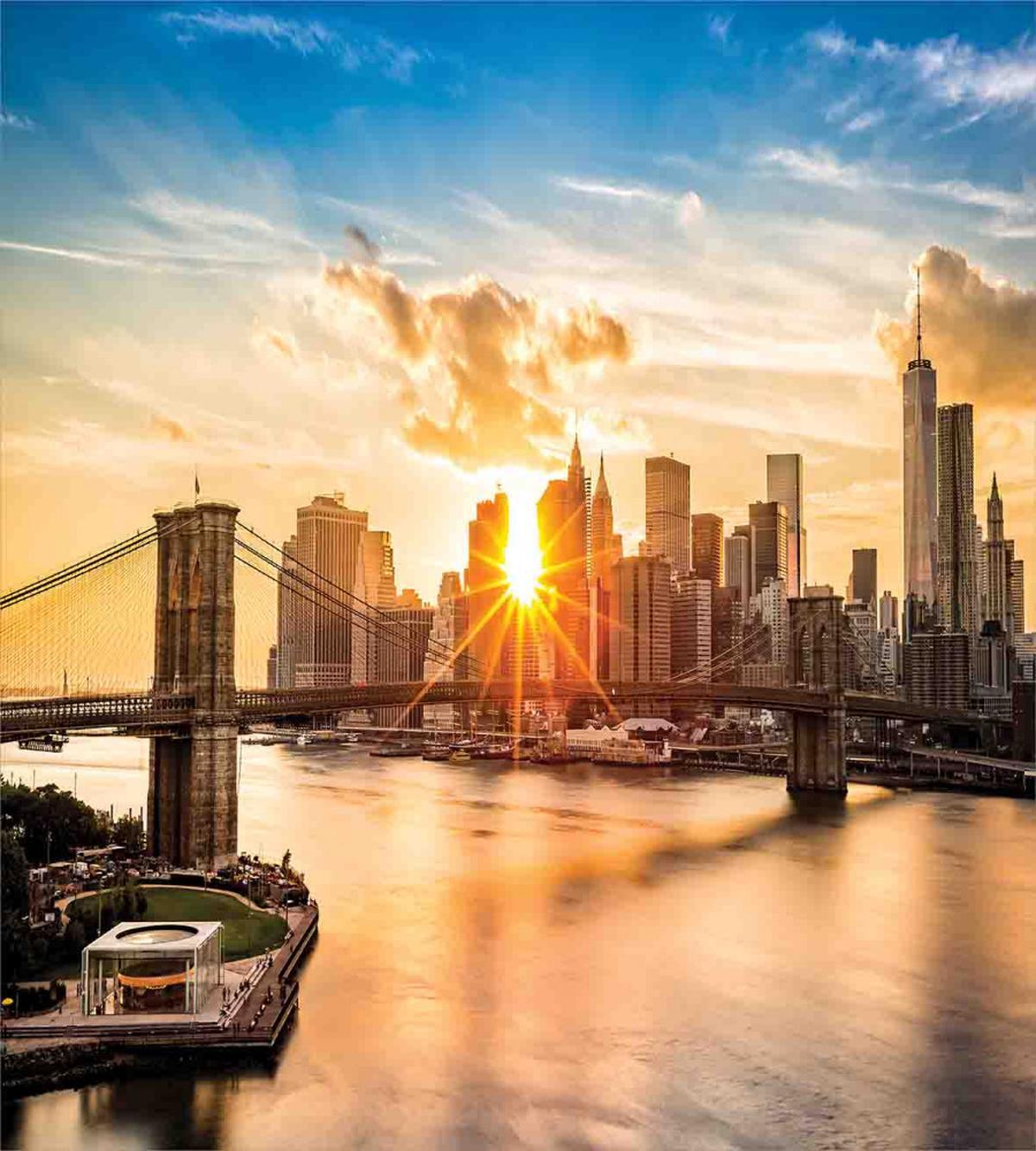 Cityscape of Brooklyn — Pattern