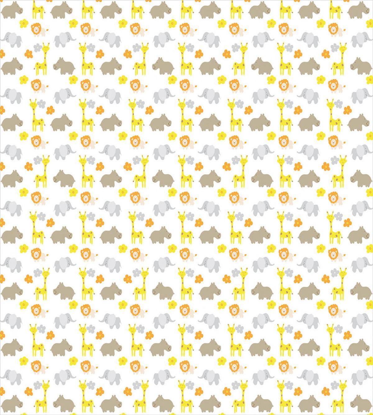 Baby Jungle Animals — Pattern