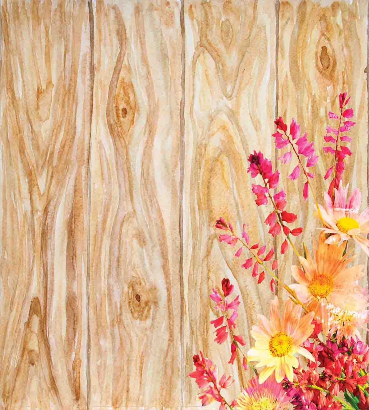 Spring Florals Daisies — Pattern