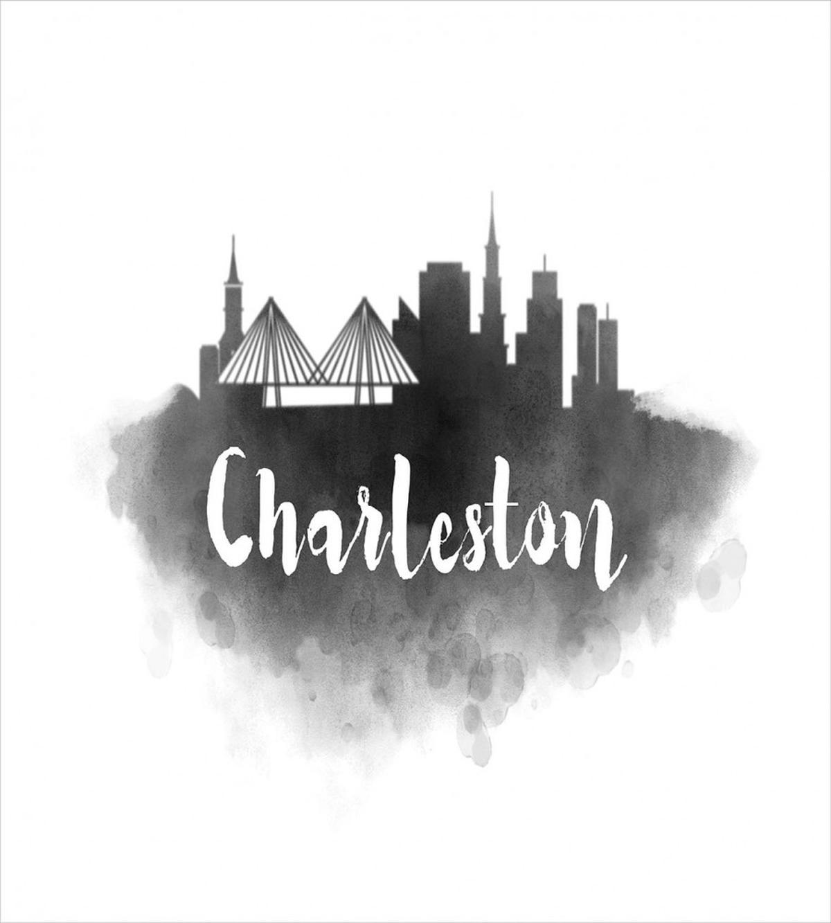 Smoky Style City Skyline — Pattern