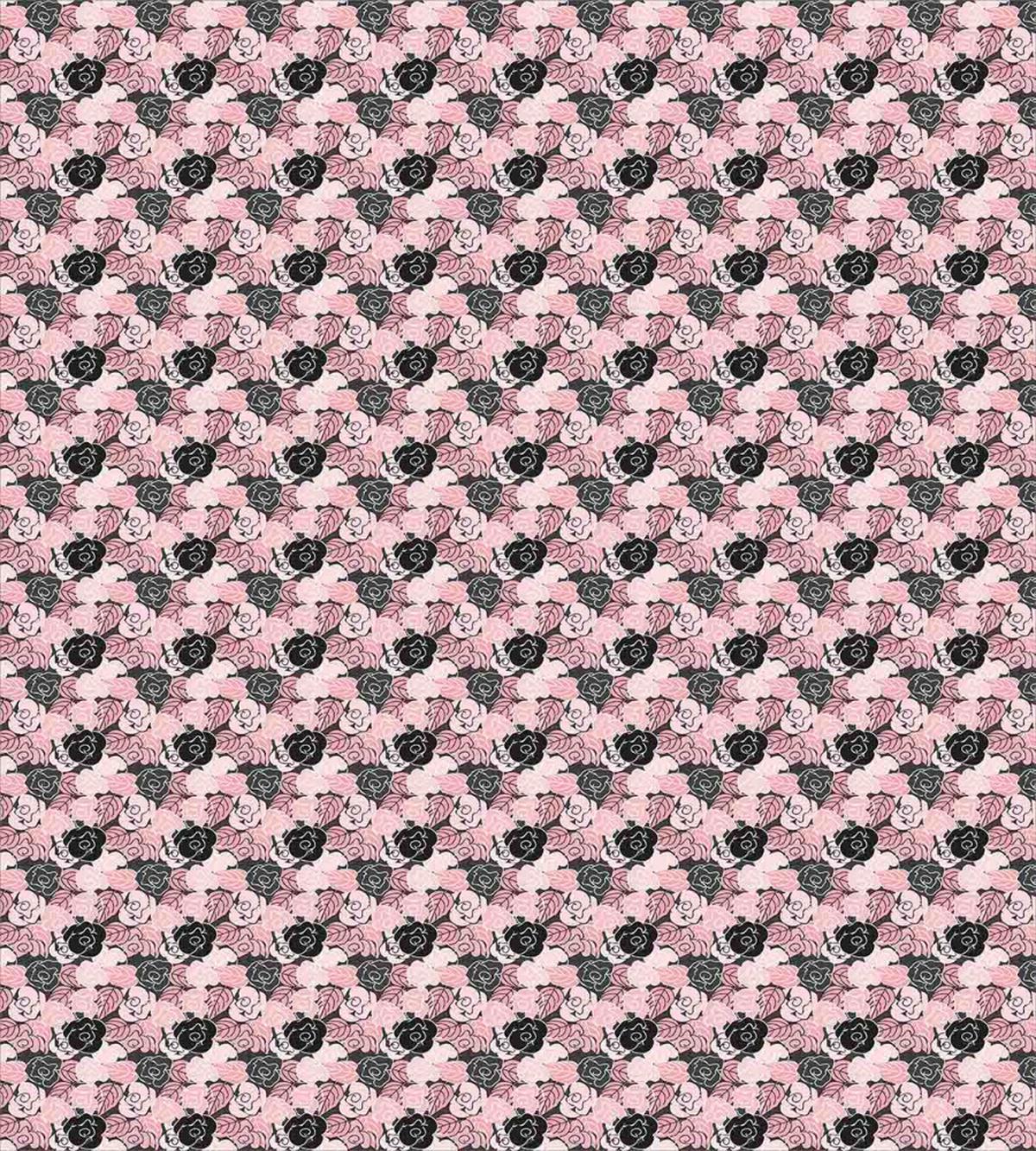 Romantic Pastel Flowers — Pattern
