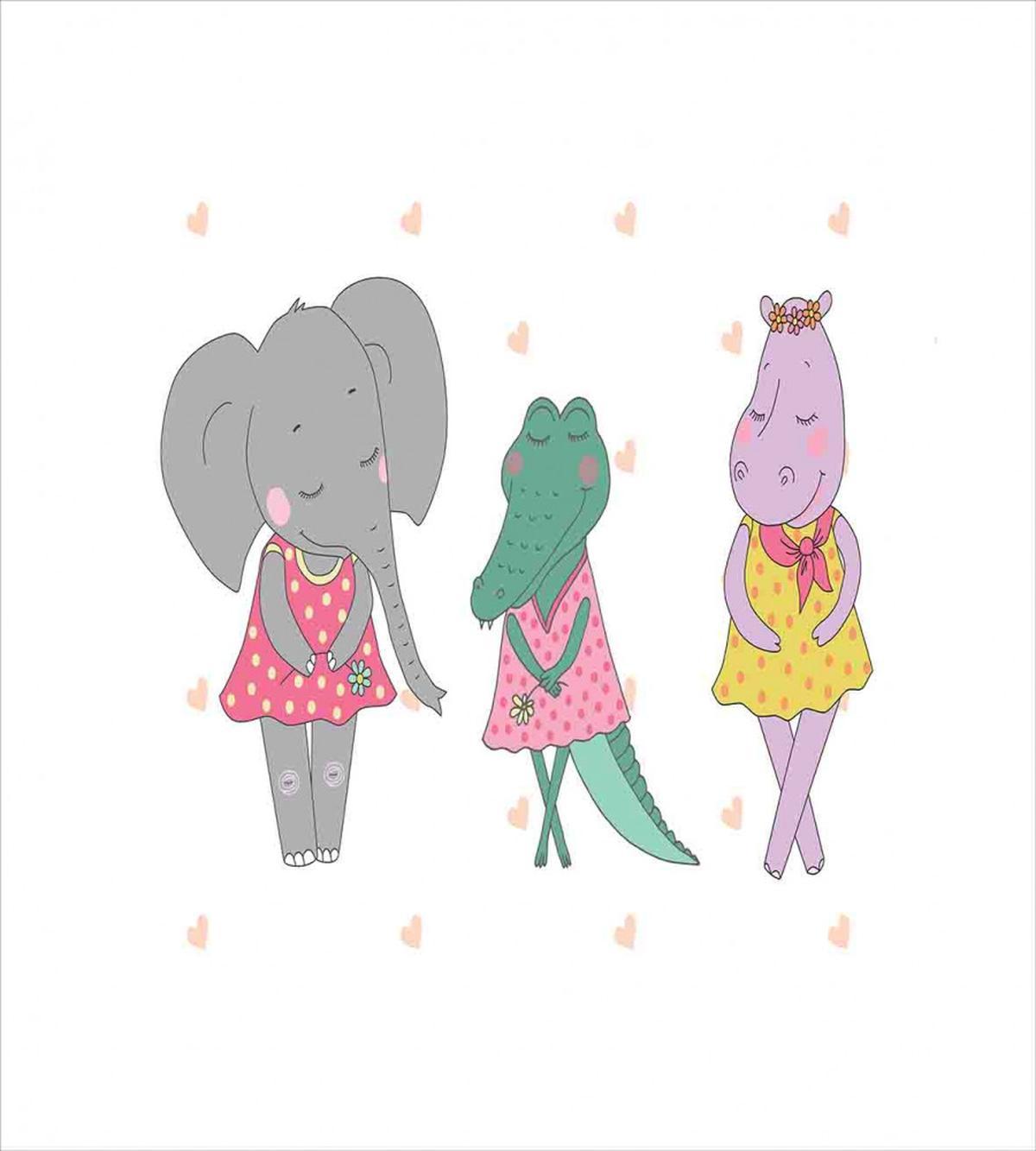 Elephant Girl Polka Dress — Pattern