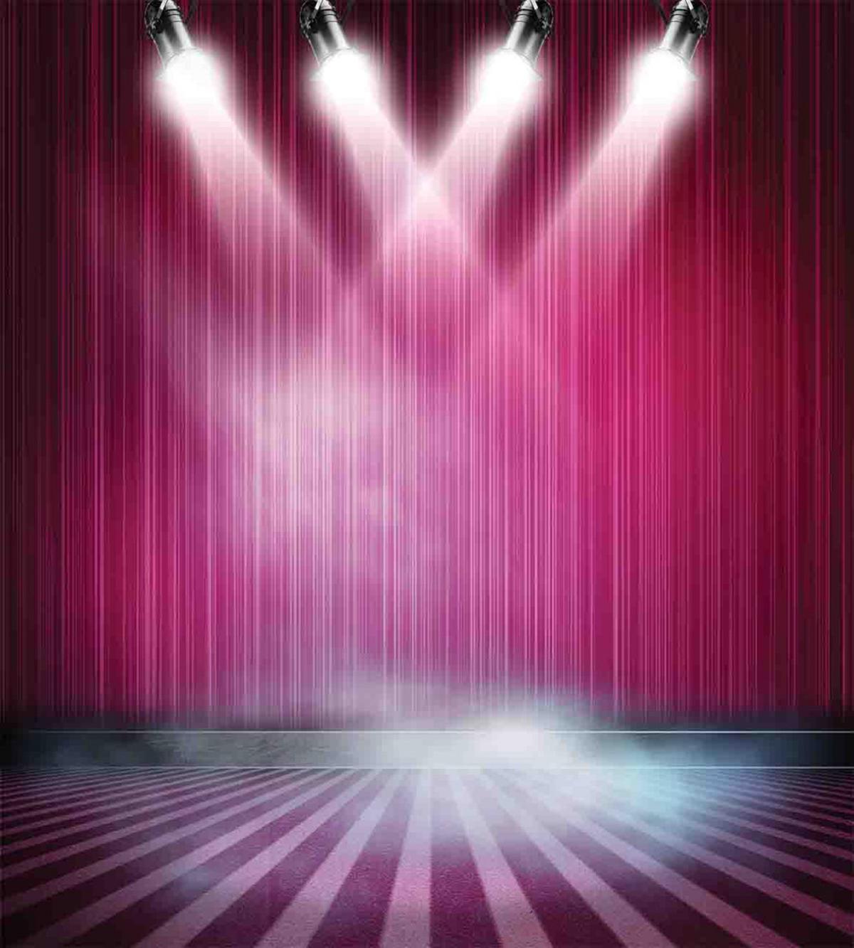 Stage Drapes Curtains Image — Pattern