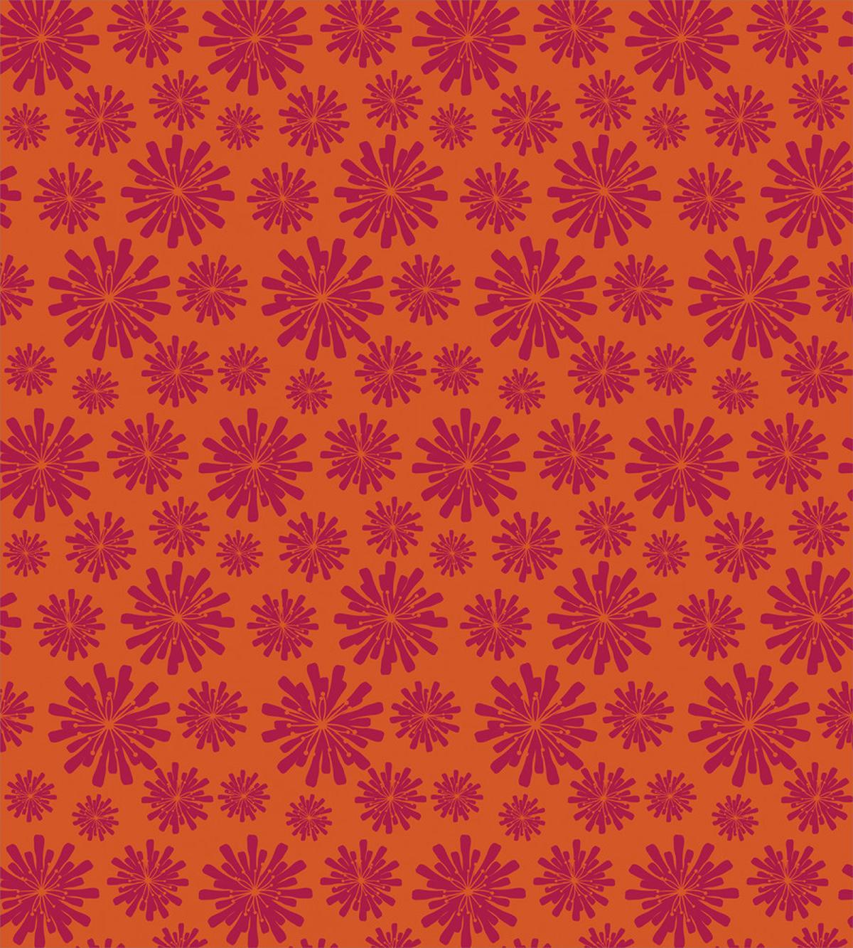 Bold Line Flowers — Pattern