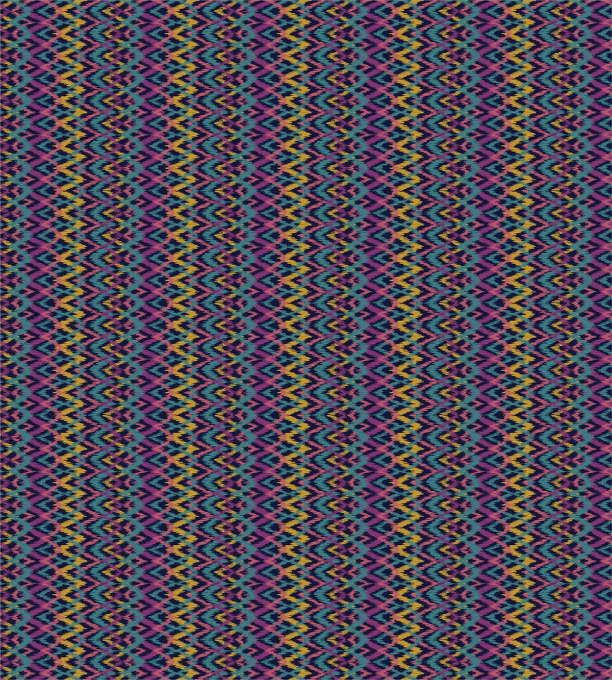 Folkloric Abstract Zigzags — Pattern
