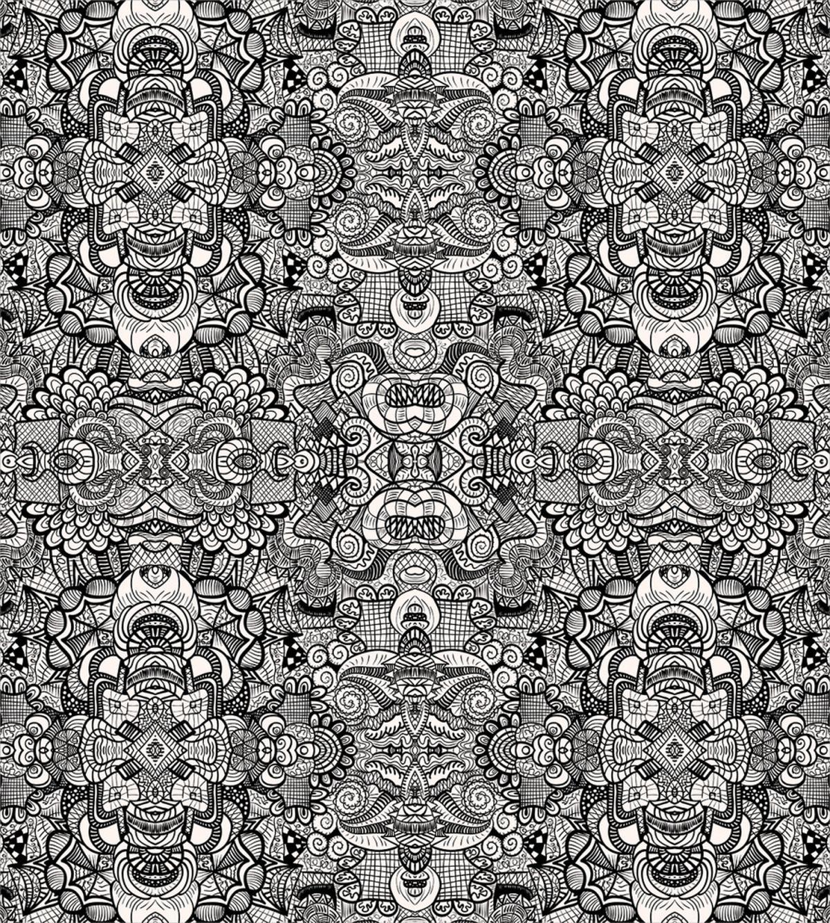 Abstract Tattoo Motif — Pattern