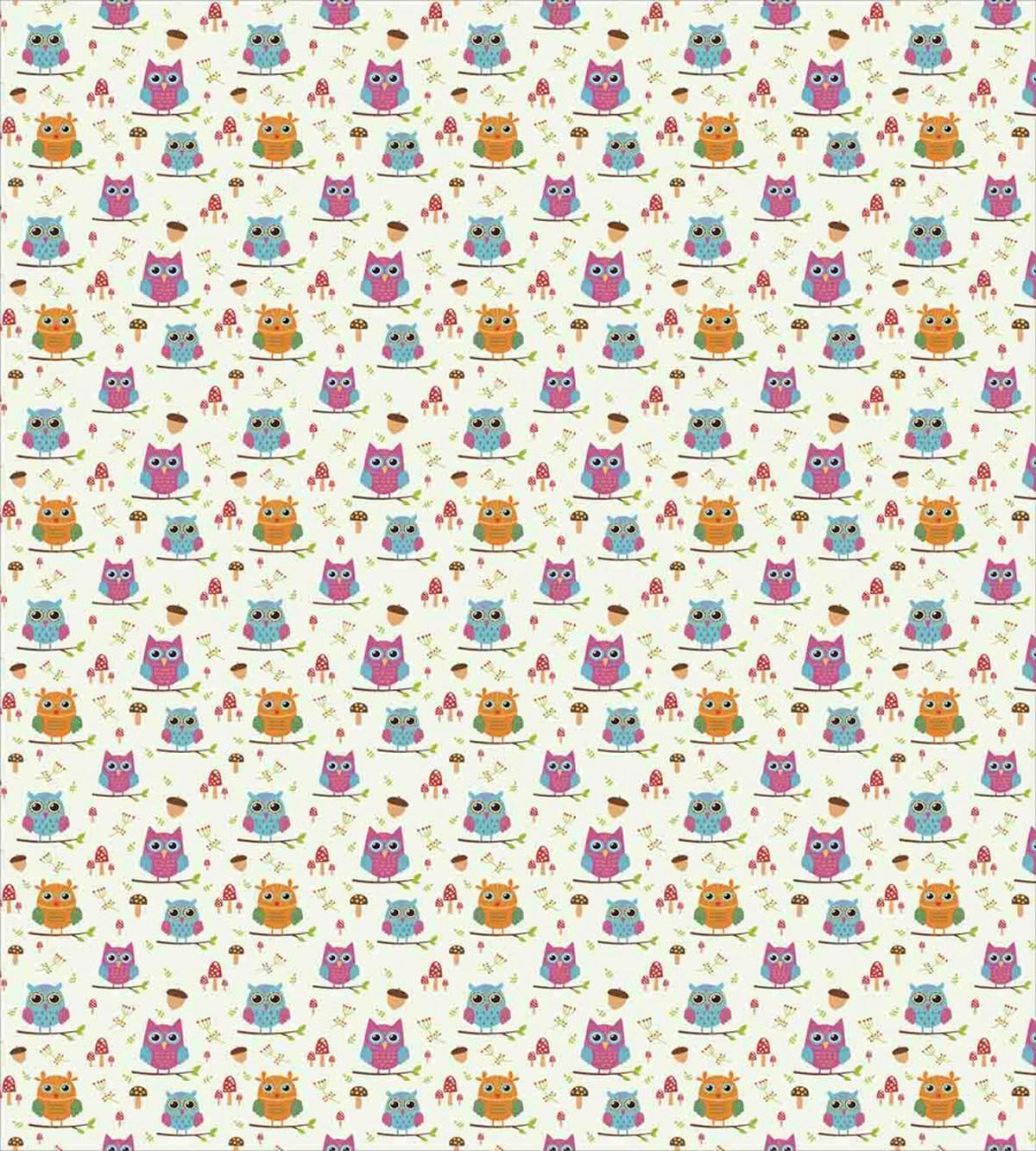 Birds Forest Elements — Pattern