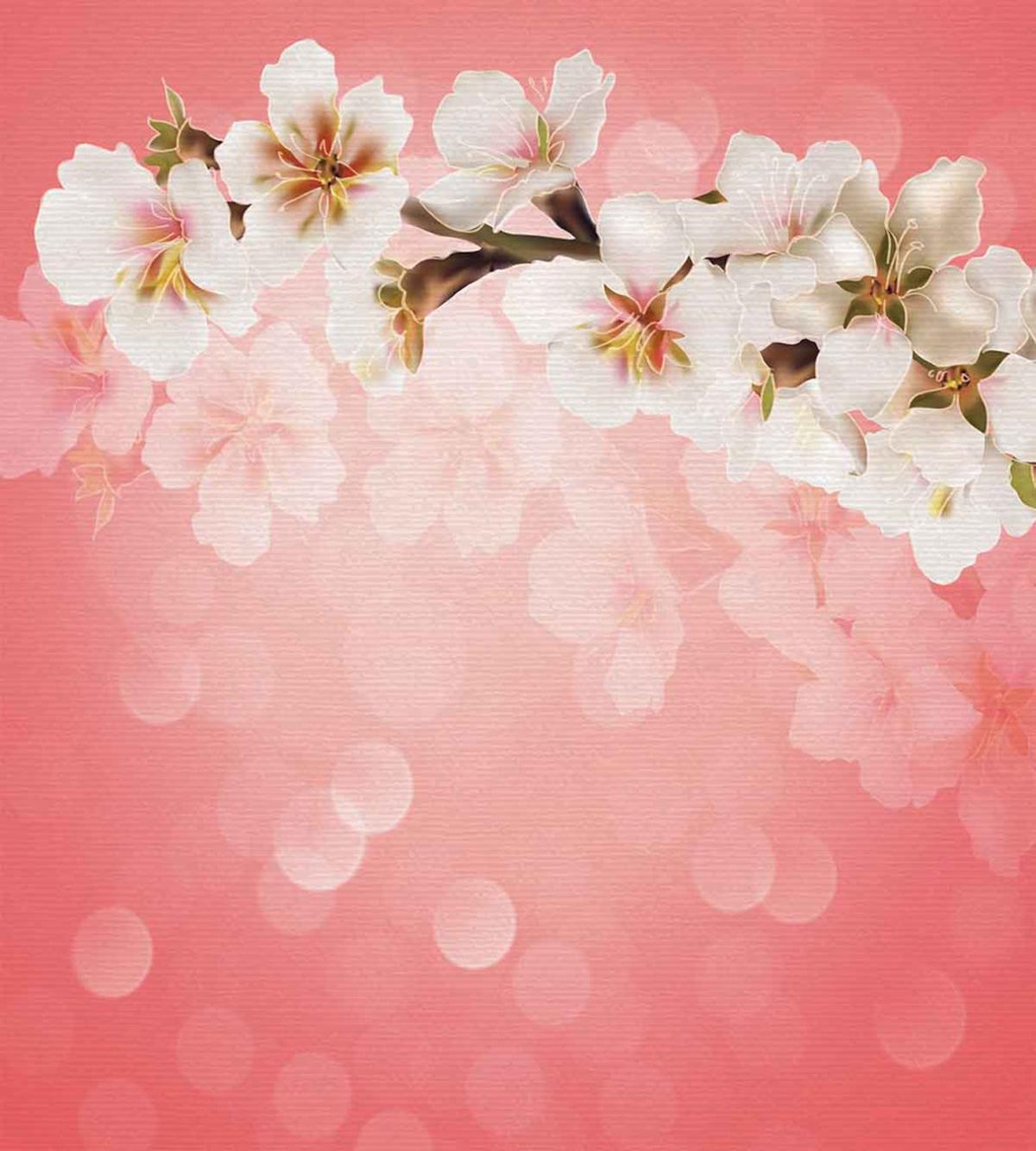 Blossoming Sakura Branch — Pattern