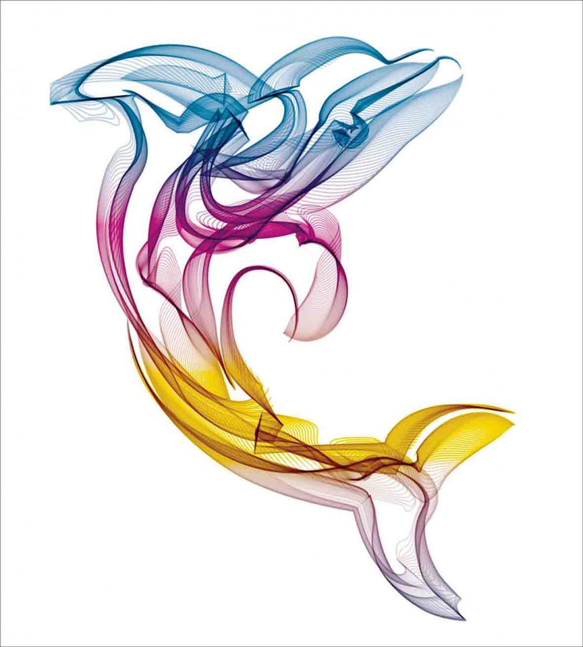 Aquatic Dolphin — Pattern