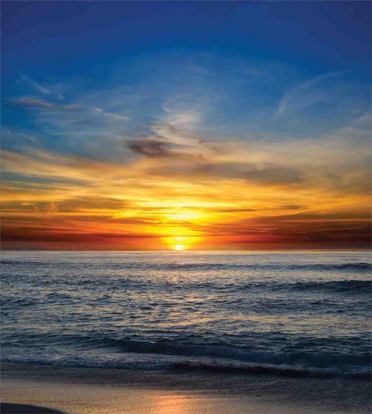 Pacific California Sunset — Pattern