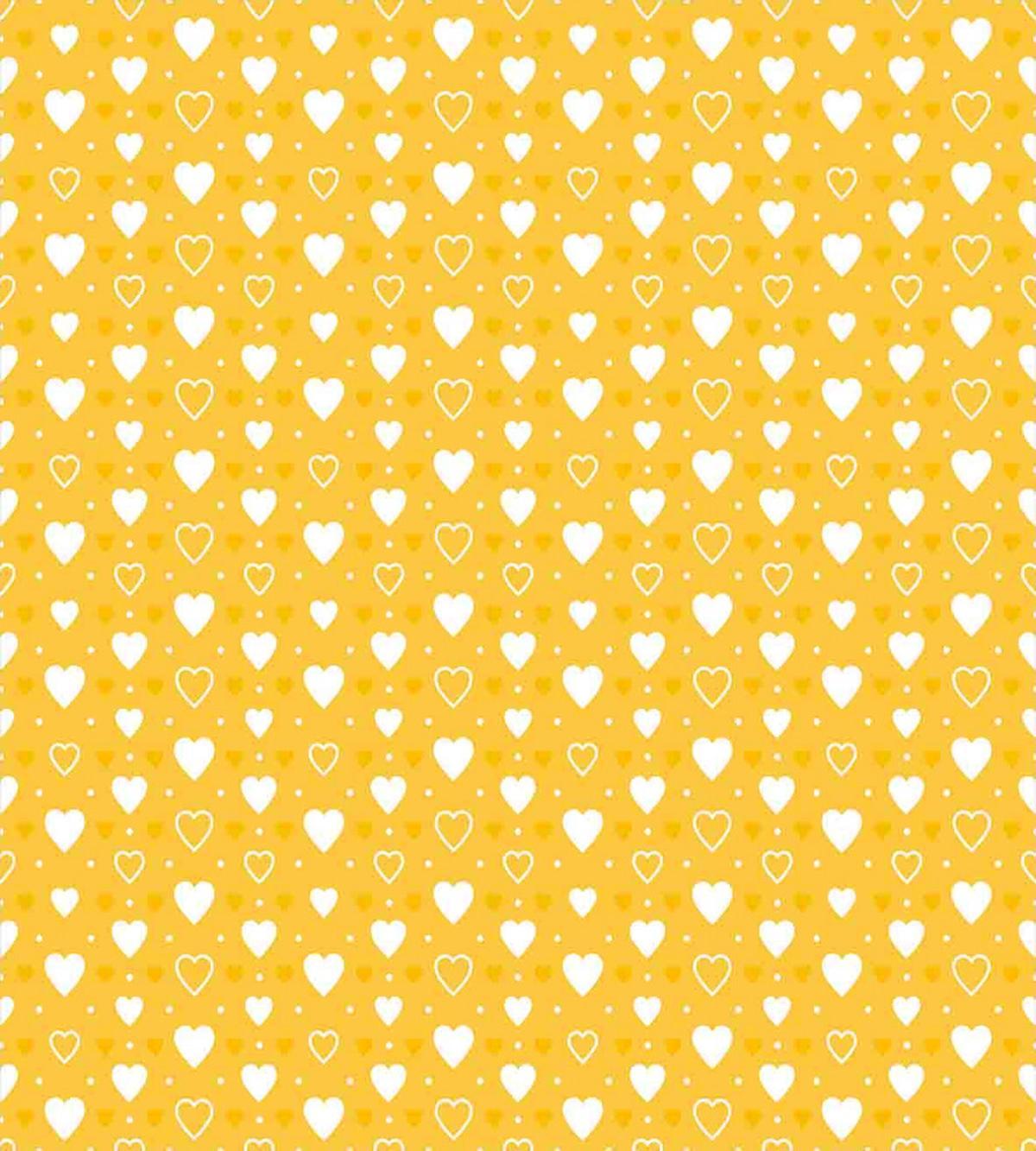 Heart Shapes and Dots — Pattern