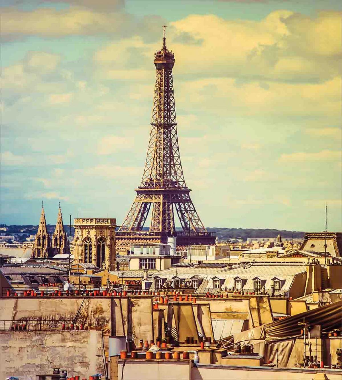 Paris Cityscape — Pattern