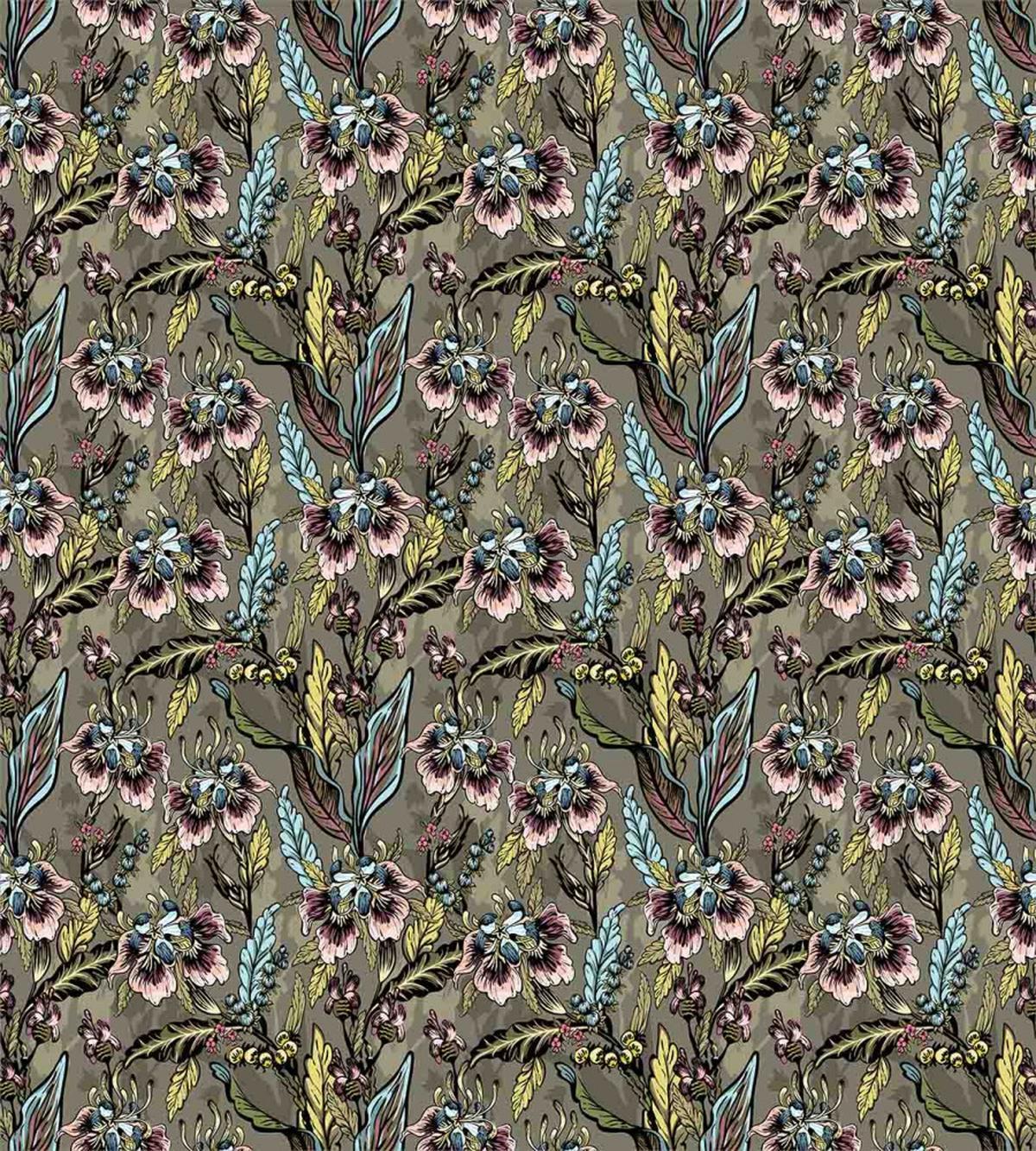 Botanical Bouquet Art — Pattern
