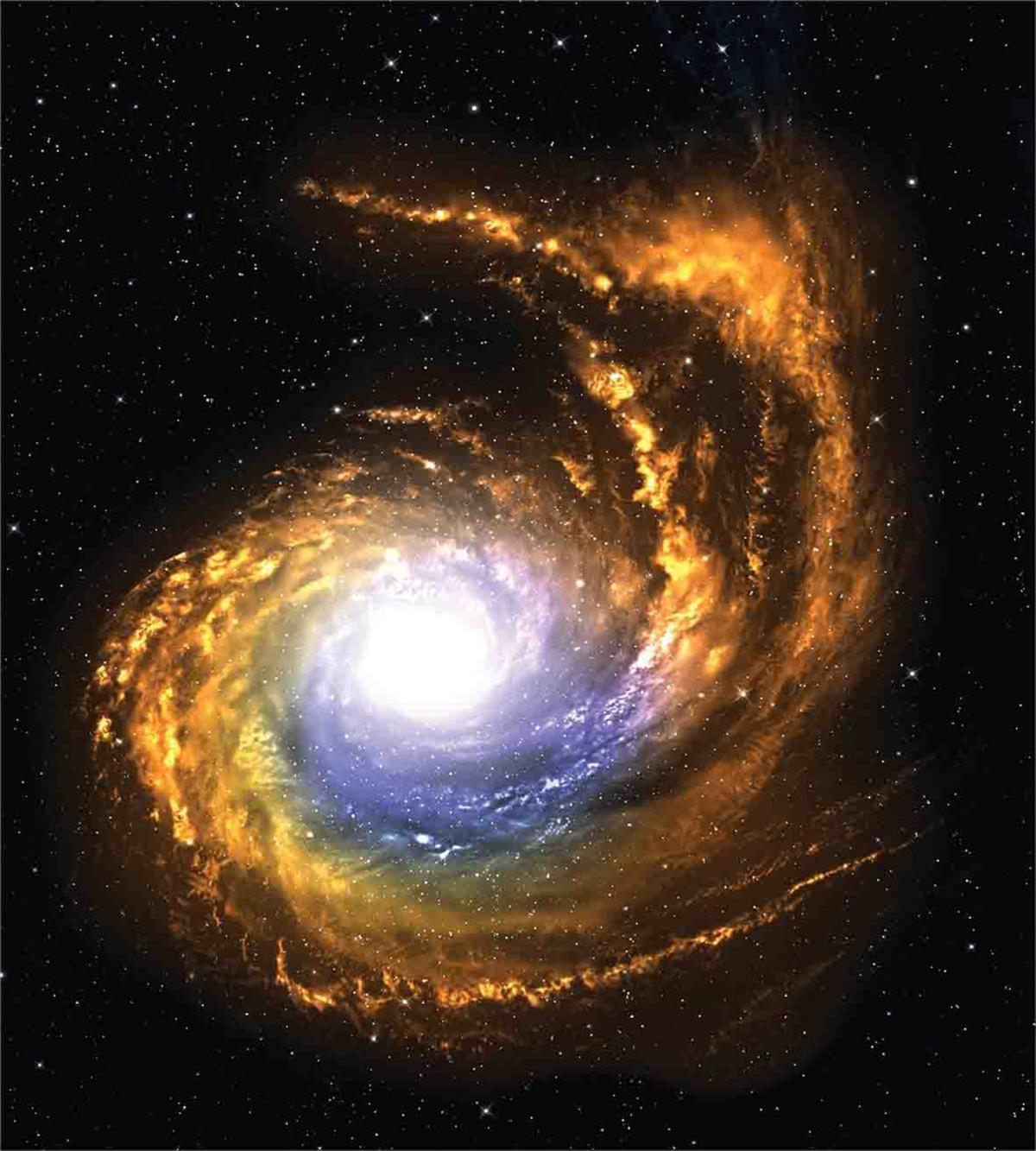 Cosmic Nebula Cloud — Pattern