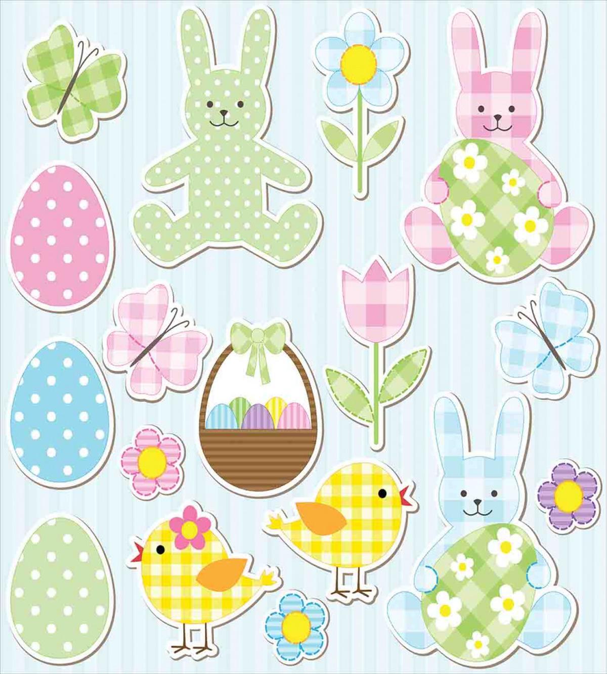 Pale Nursery Bunnies — Pattern