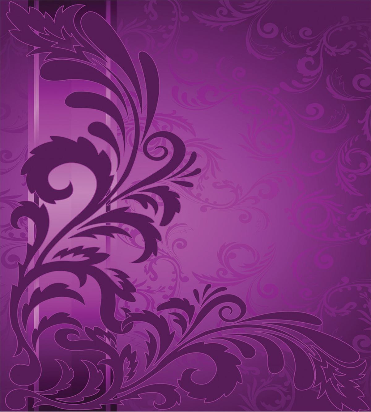 Retro Abstract Floral — Pattern