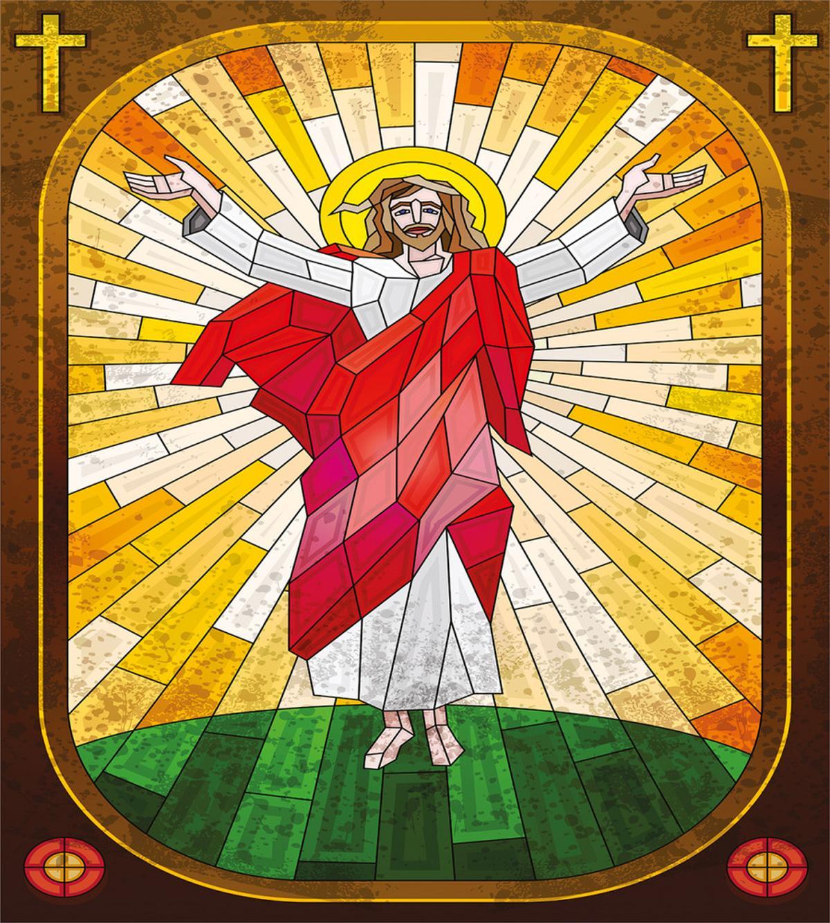 Stained Glass Design Paint — Pattern