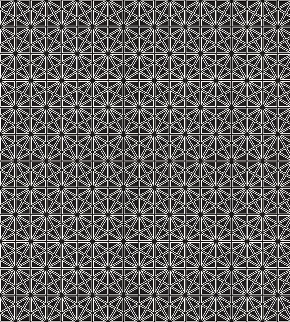 Hexagons Squares and Stars — Pattern