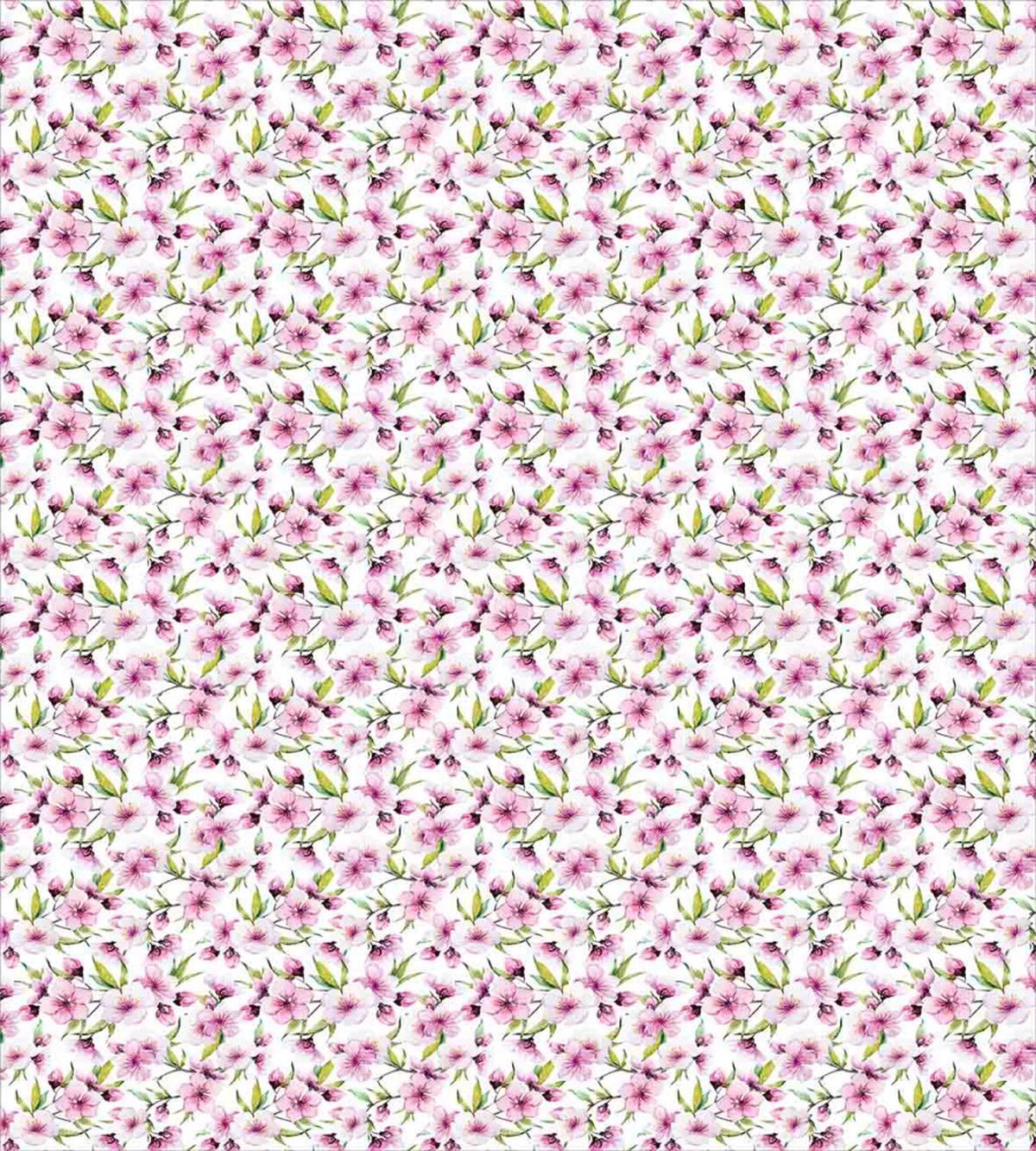 Aquarelle Style Flowers — Pattern