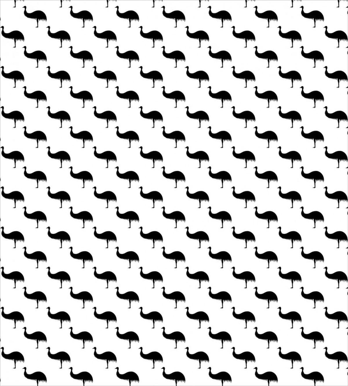Monotone Animal Silhouettes — Pattern