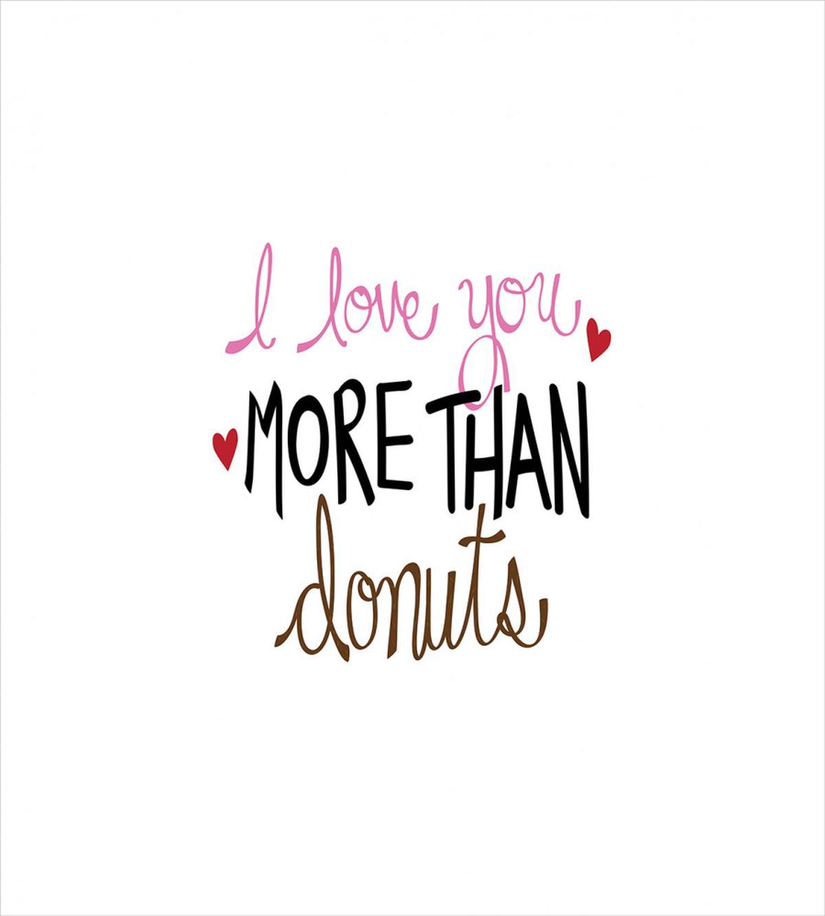 Donut and Hearts — Pattern