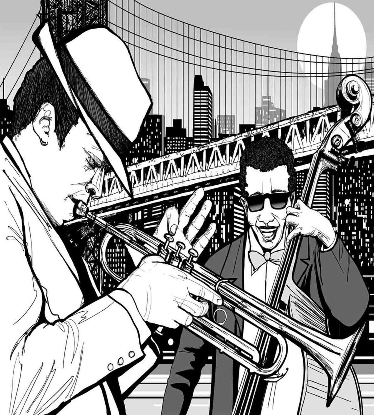 Jazz Band in New York — Pattern