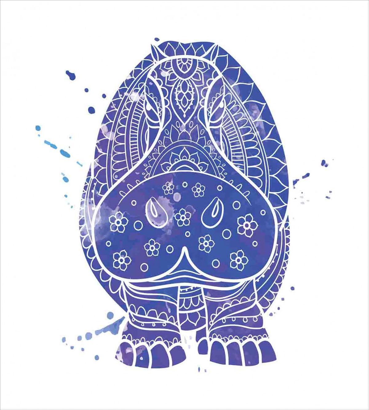Lace Ornamental Ombre — Pattern