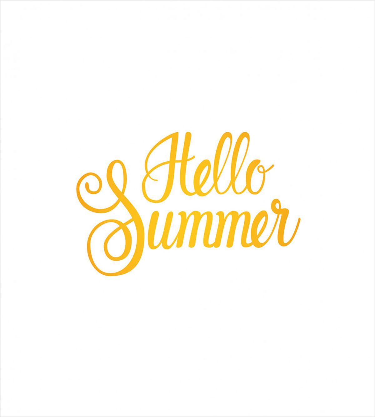 Yellow Calligraphy — Pattern