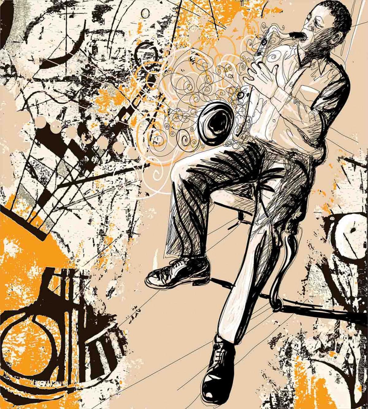 Saxophone Music Rythim — Pattern