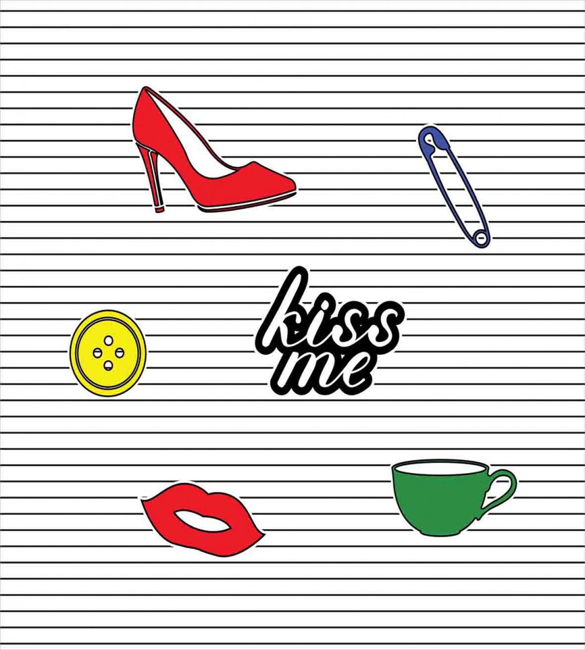 Retro Sticker Pattern — Pattern
