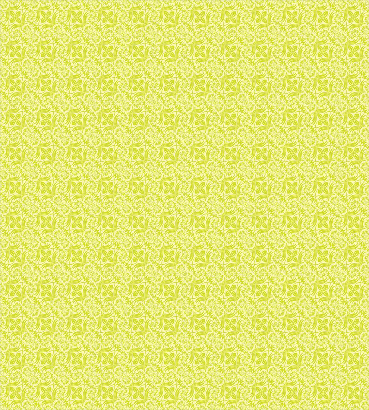 Flourishing Flowers Leaves — Pattern
