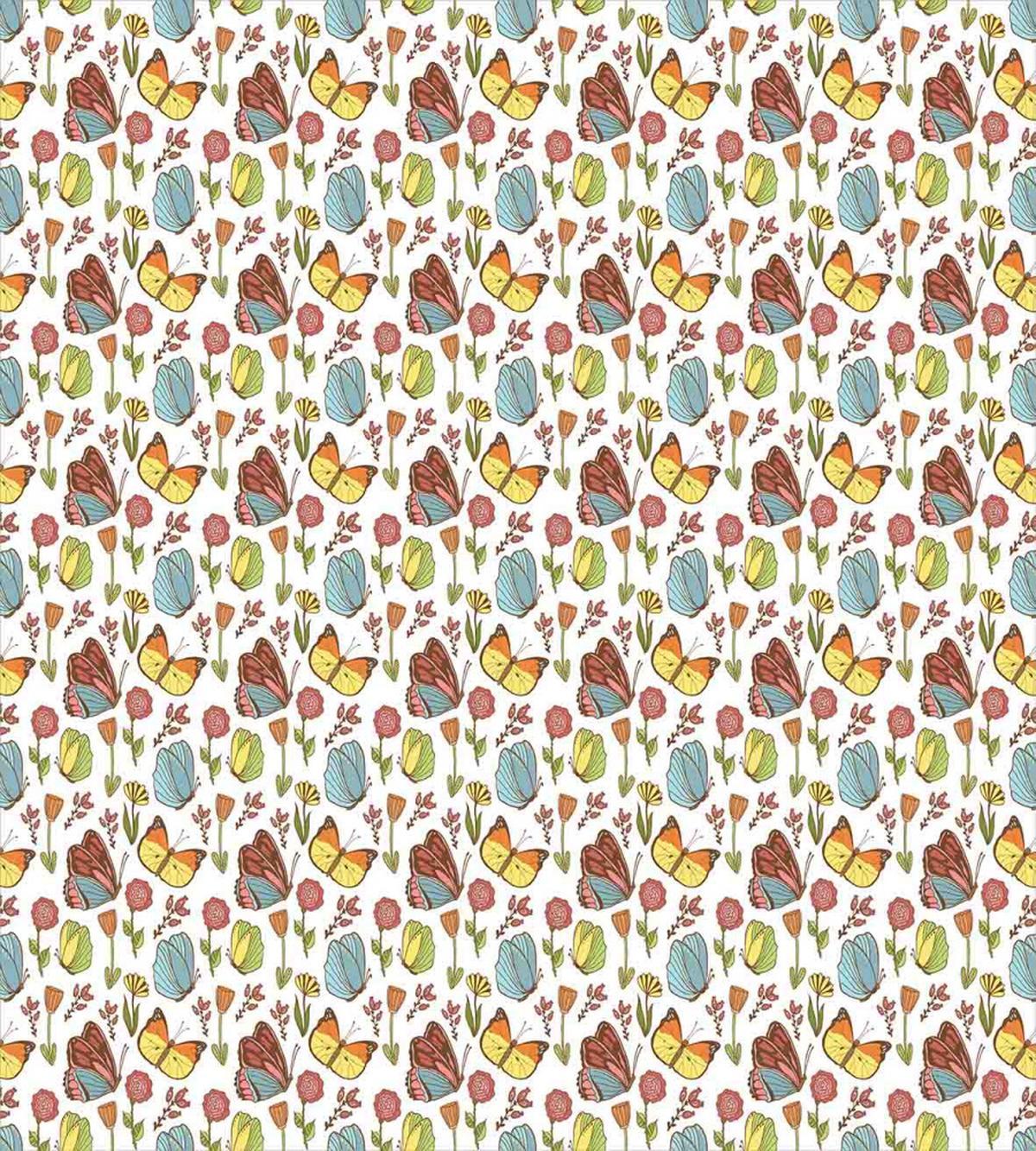 Rose Hip Plant and Peony — Pattern