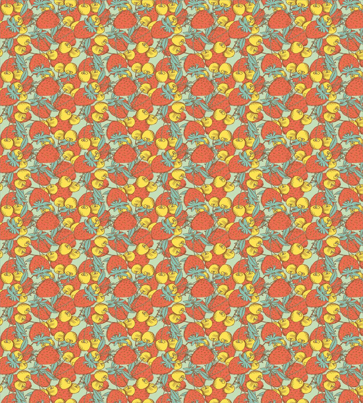 Vintage Cherry and Strawberry — Pattern