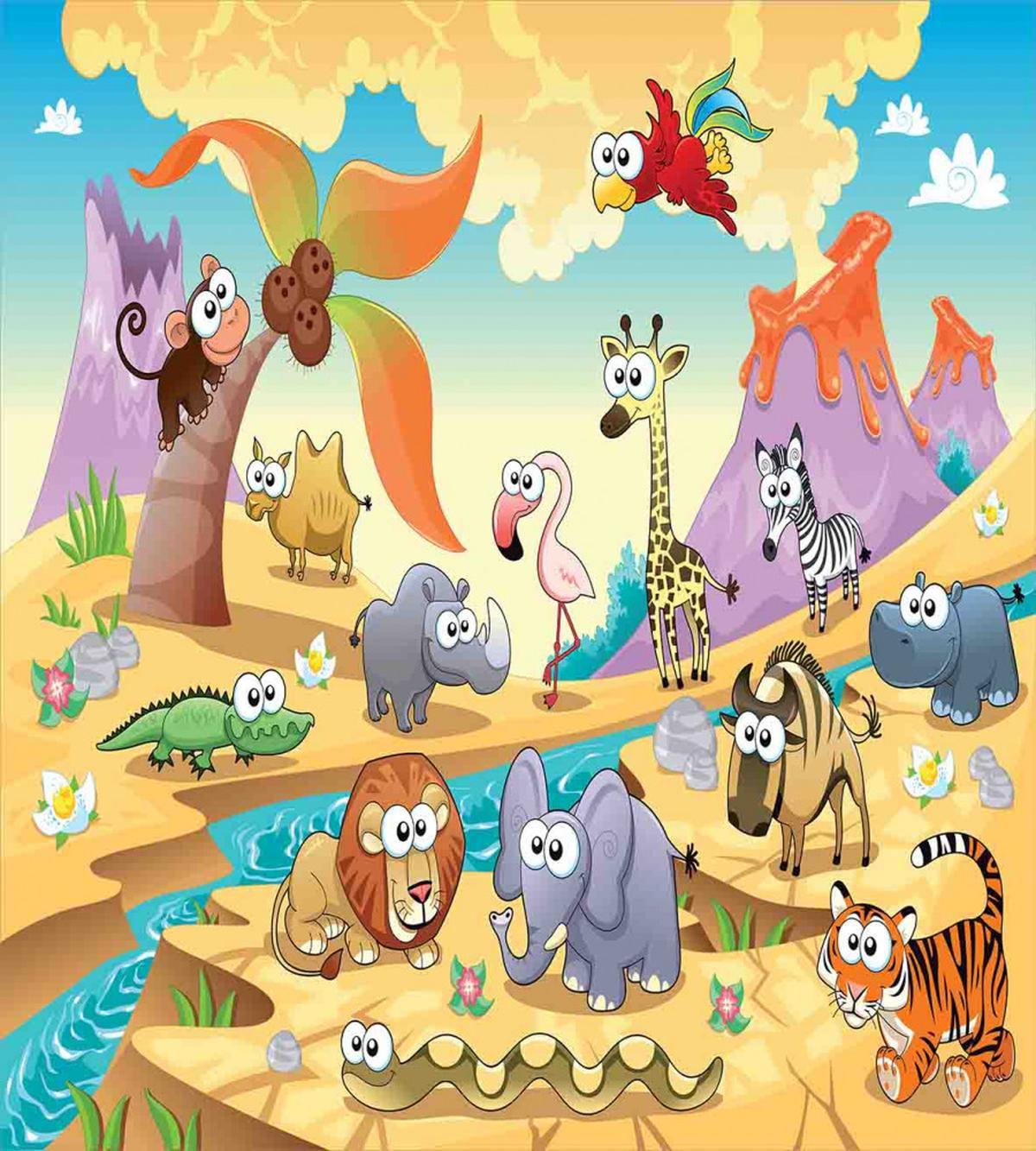 Nature Beasts Hippo — Pattern