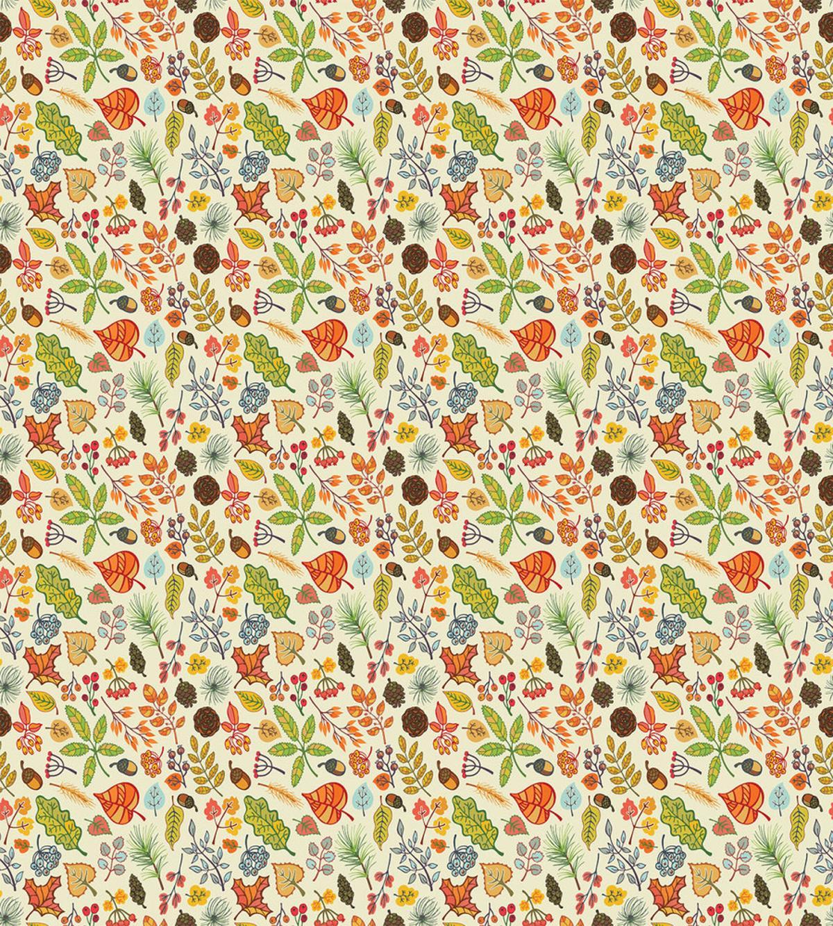 Seasonal Greenery Botany — Pattern