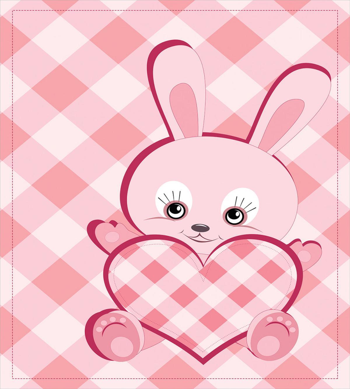Diamond Shape Bunny Heart — Pattern