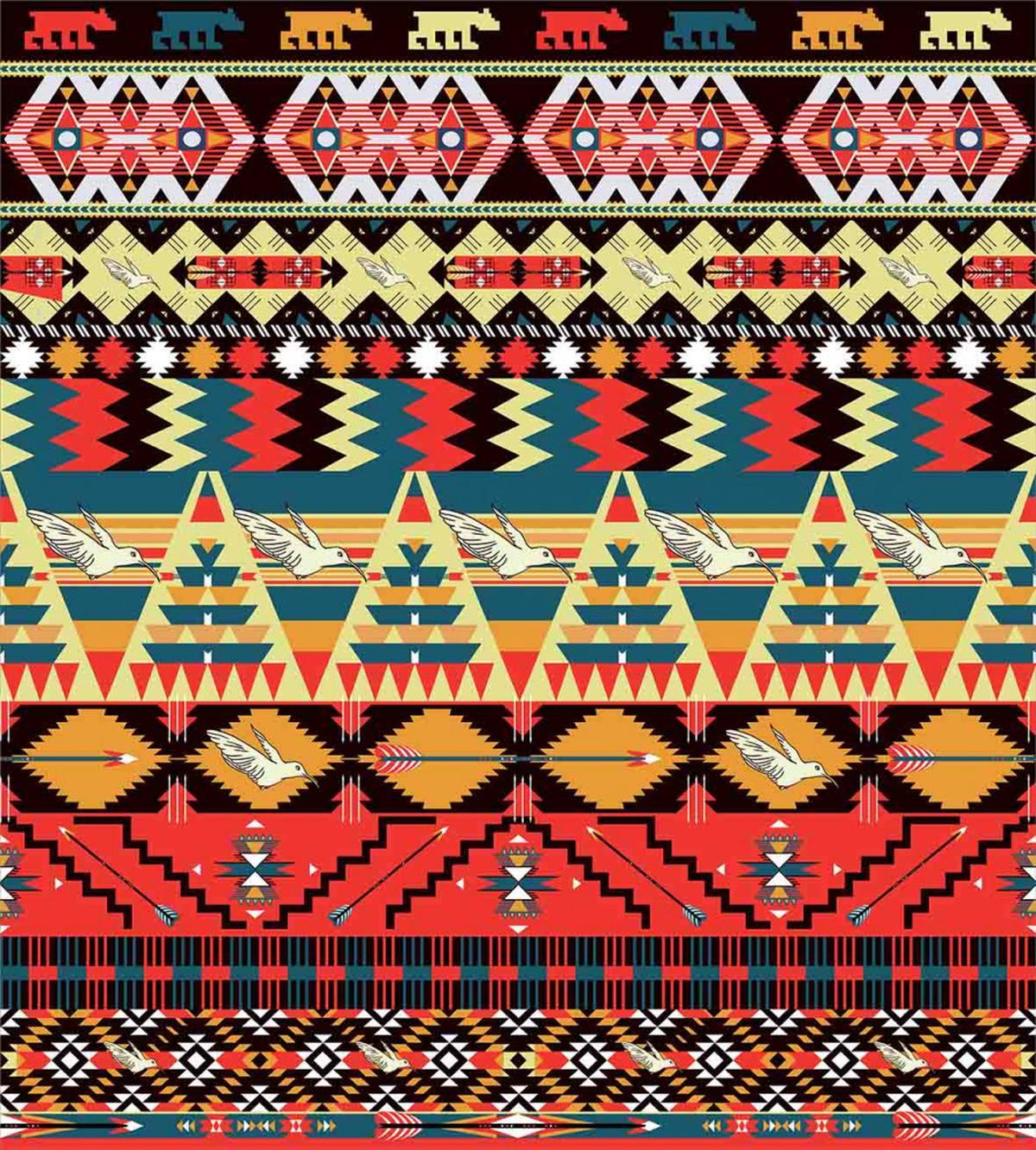 Flowers Arrows — Pattern