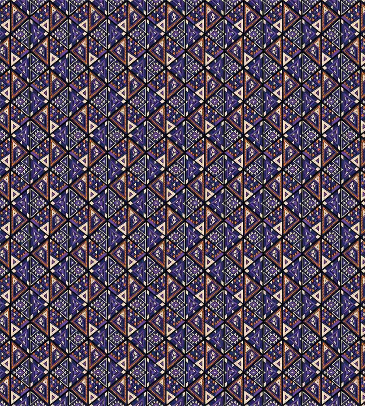 Folk Ornament with Triangles — Pattern