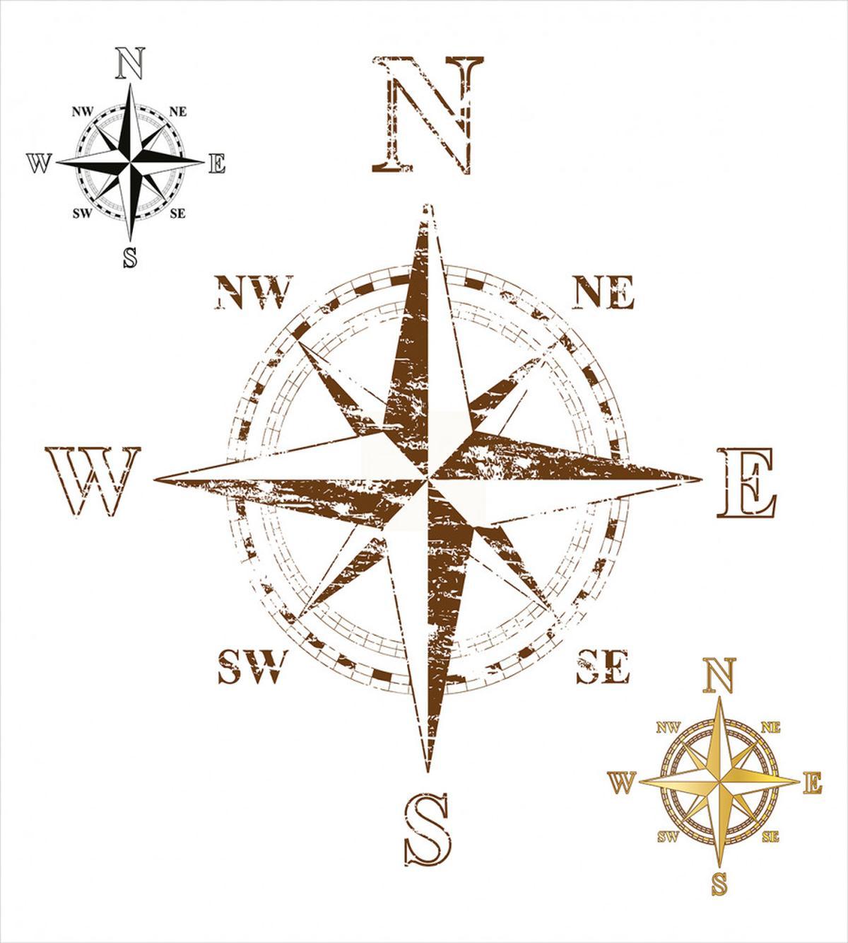 Faded Windrose Sailing — Pattern