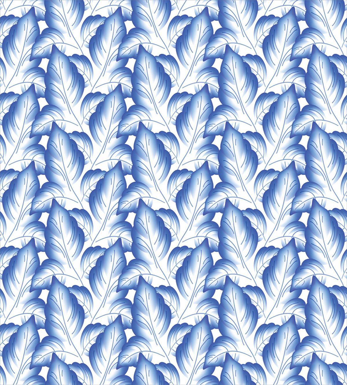 Flower Leaves Porcelain — Pattern