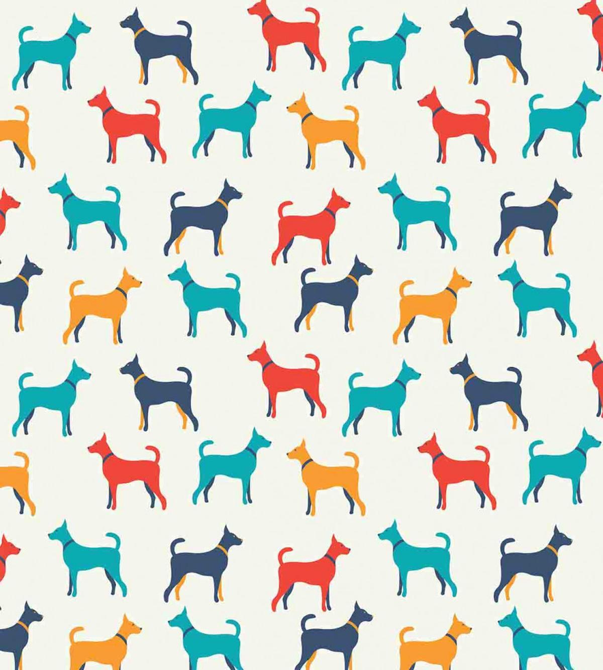 Retro Dog — Pattern
