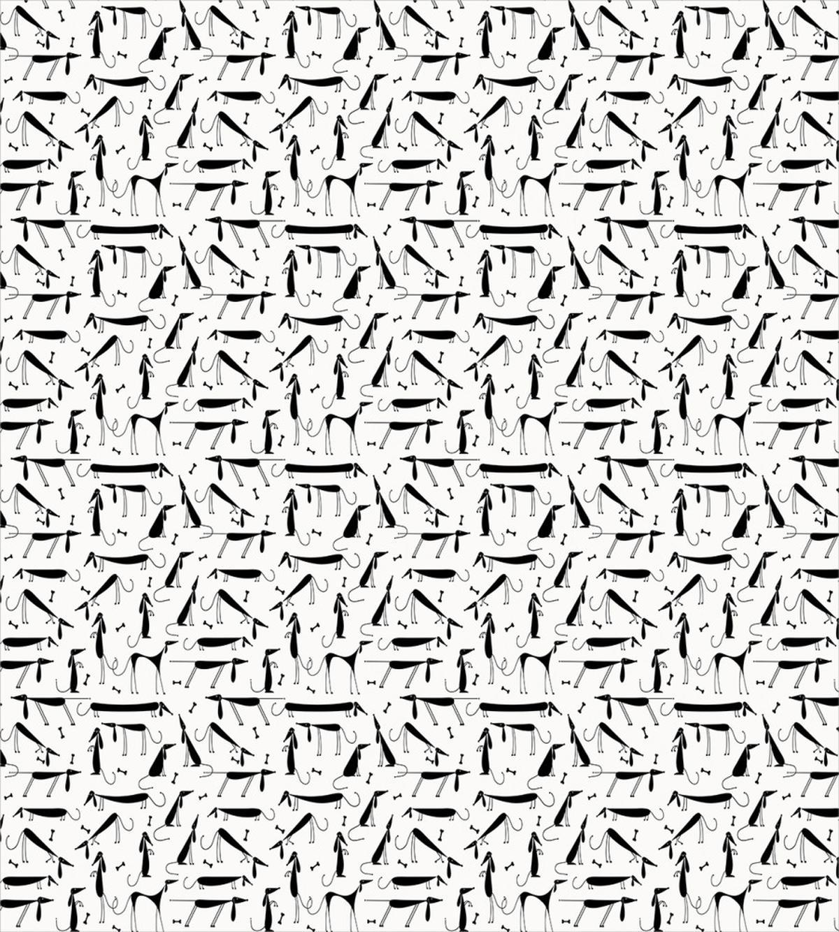 Dachshund Silhouette — Pattern
