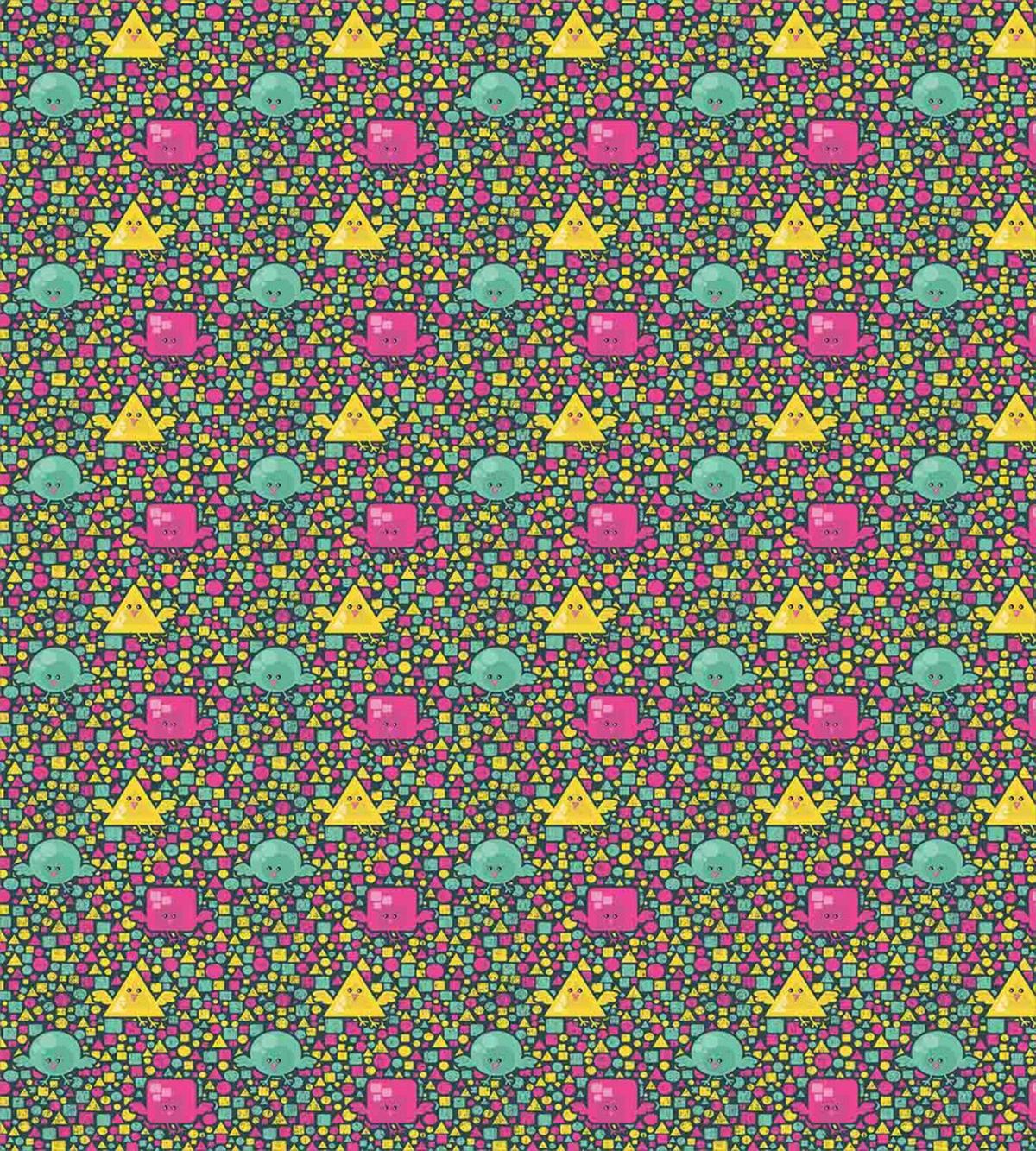 Grunge Geometric Pattern — Pattern