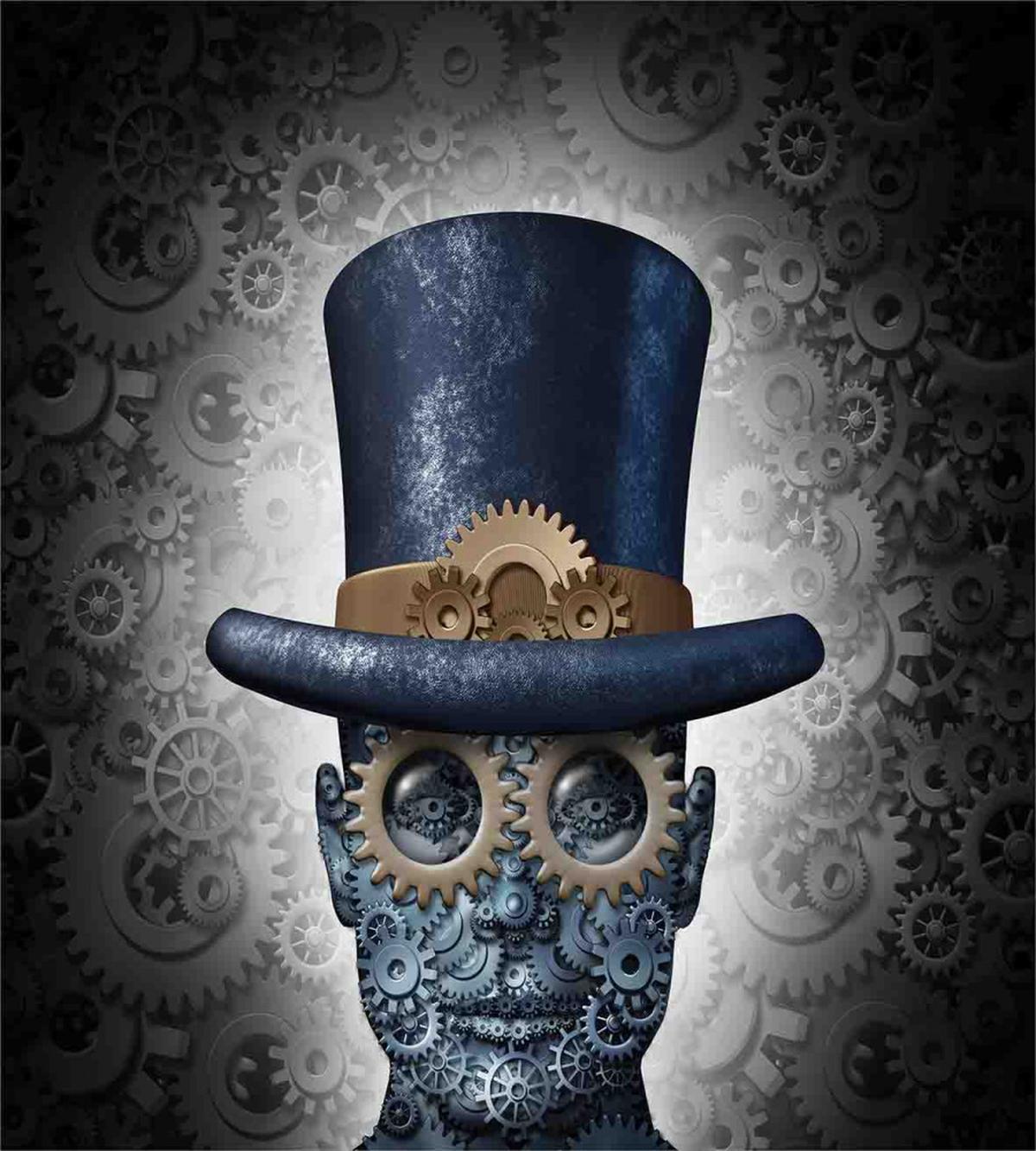 Mechanical Human Head — Pattern